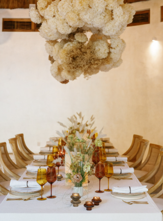 Rustic table setting