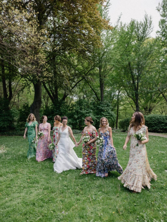 A spring wedding organized by Emily Coyne Events
