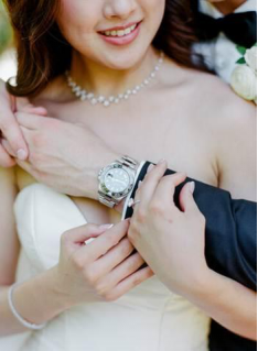 A bride and groom at their wedding organized by a Nashville wedding planner.
