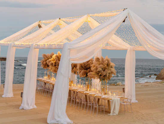 A Los Cabos destination wedding organized by Emily Coyne Events.