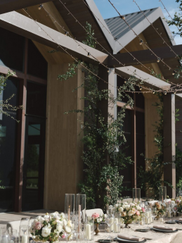 Rehearsal dinner planned by top Boston wedding planners.