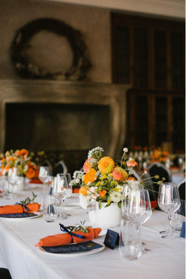 floral arrangements.