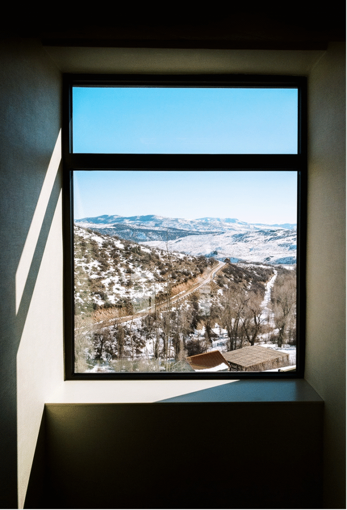 the beautiful view at a destination wedding. 