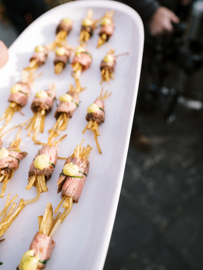 food served at a Park City wedding.